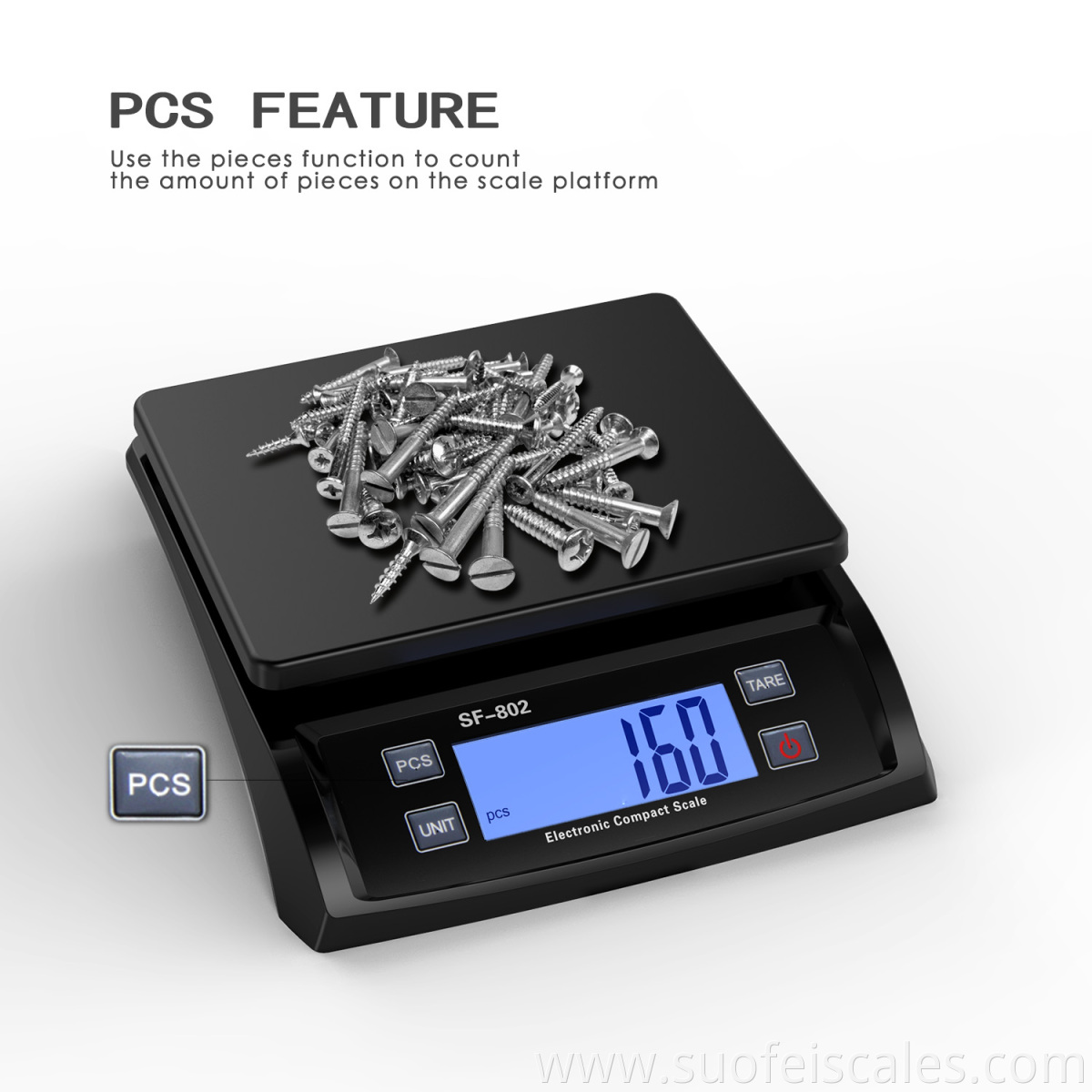 SF-802 Plastic platform Electronic Digital Shipping Postal Scale